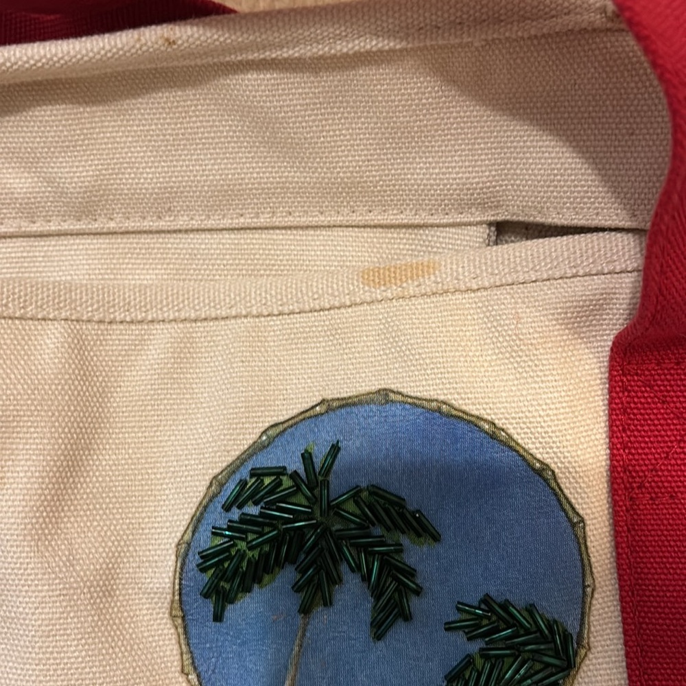 Disney Canvas Tote Bag with Red Accents - Picture 2 of 10